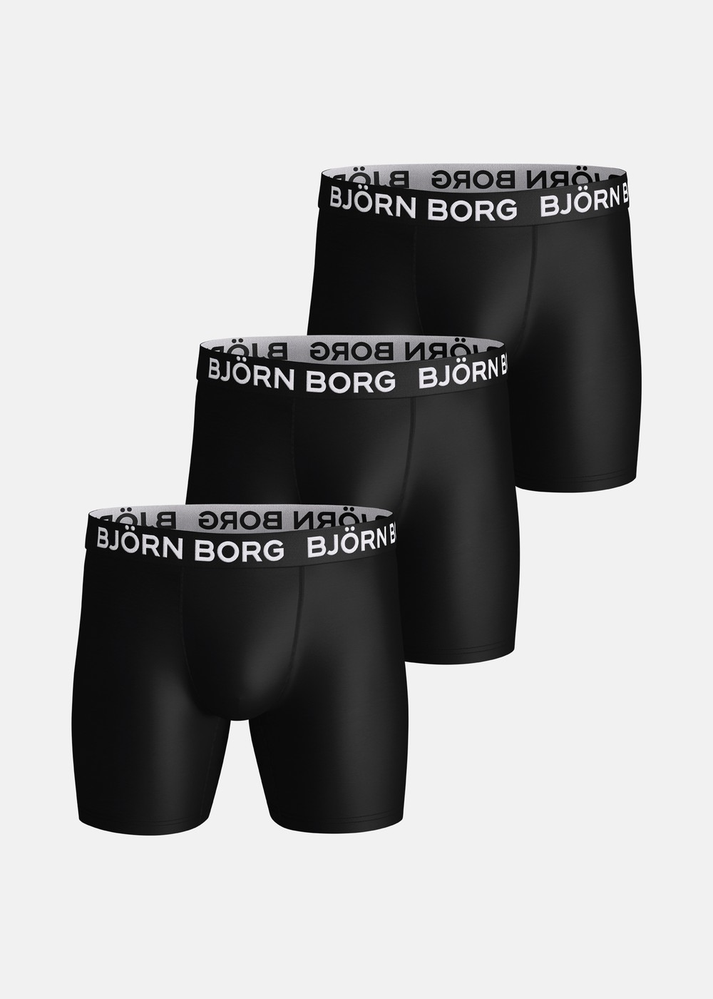 Sports Microfiber Boxer 3p, Multipack 1, Xl,  Underkläder