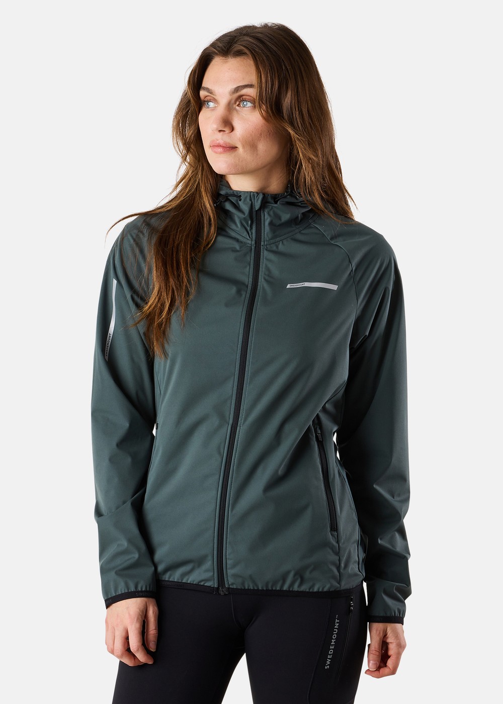 Ultra Light Running Jacket W, Dusty Green/Black, 34,  Träningsjackor Ultra Light Running Jacket W, Dusty Green/Black, 34,  Träningsjackor