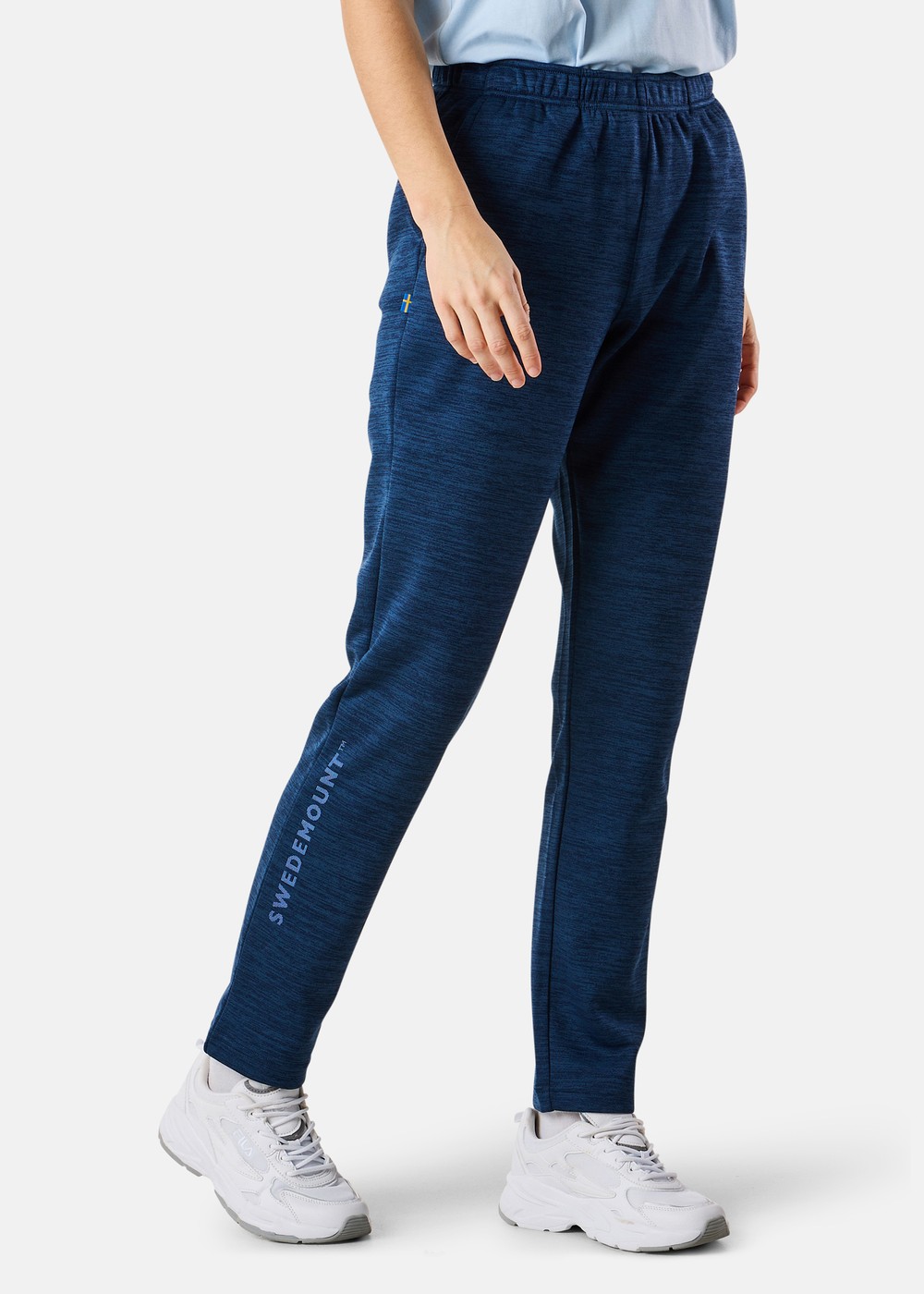 Training Logo Pants W Ii, Navy Melange/Lt Blue, 46,  Sweatpants