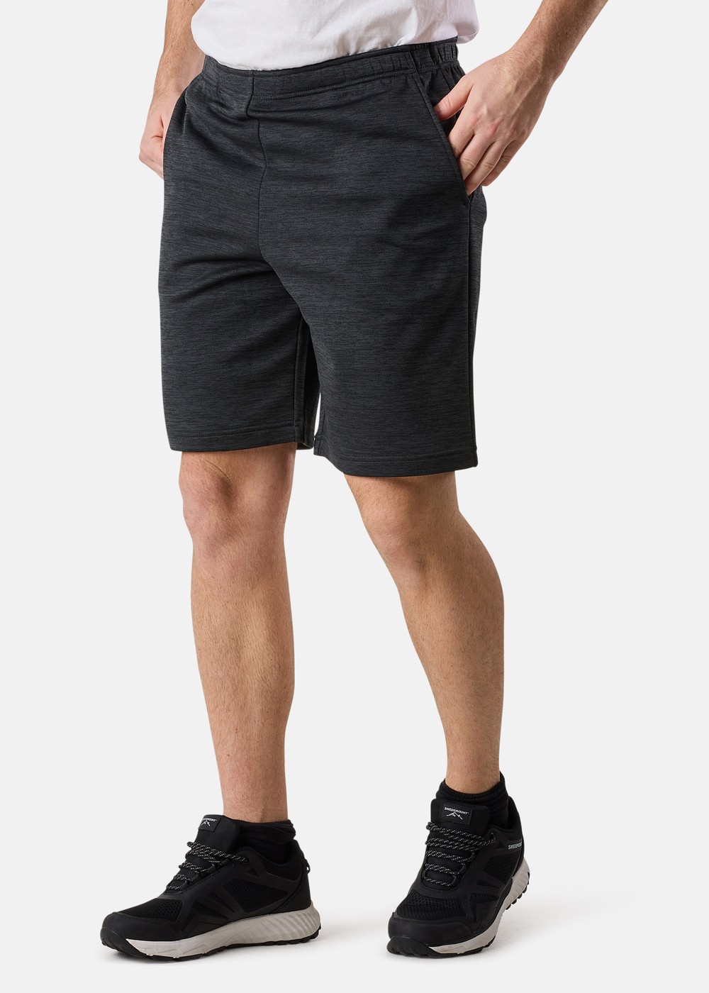 Training Logo Shorts Ii, Charcoal Melange/Charcoal Mela, S,  Sweatpants Training Logo Shorts Ii, Charcoal Melange/Charcoal Mela, S,  Sweatpants