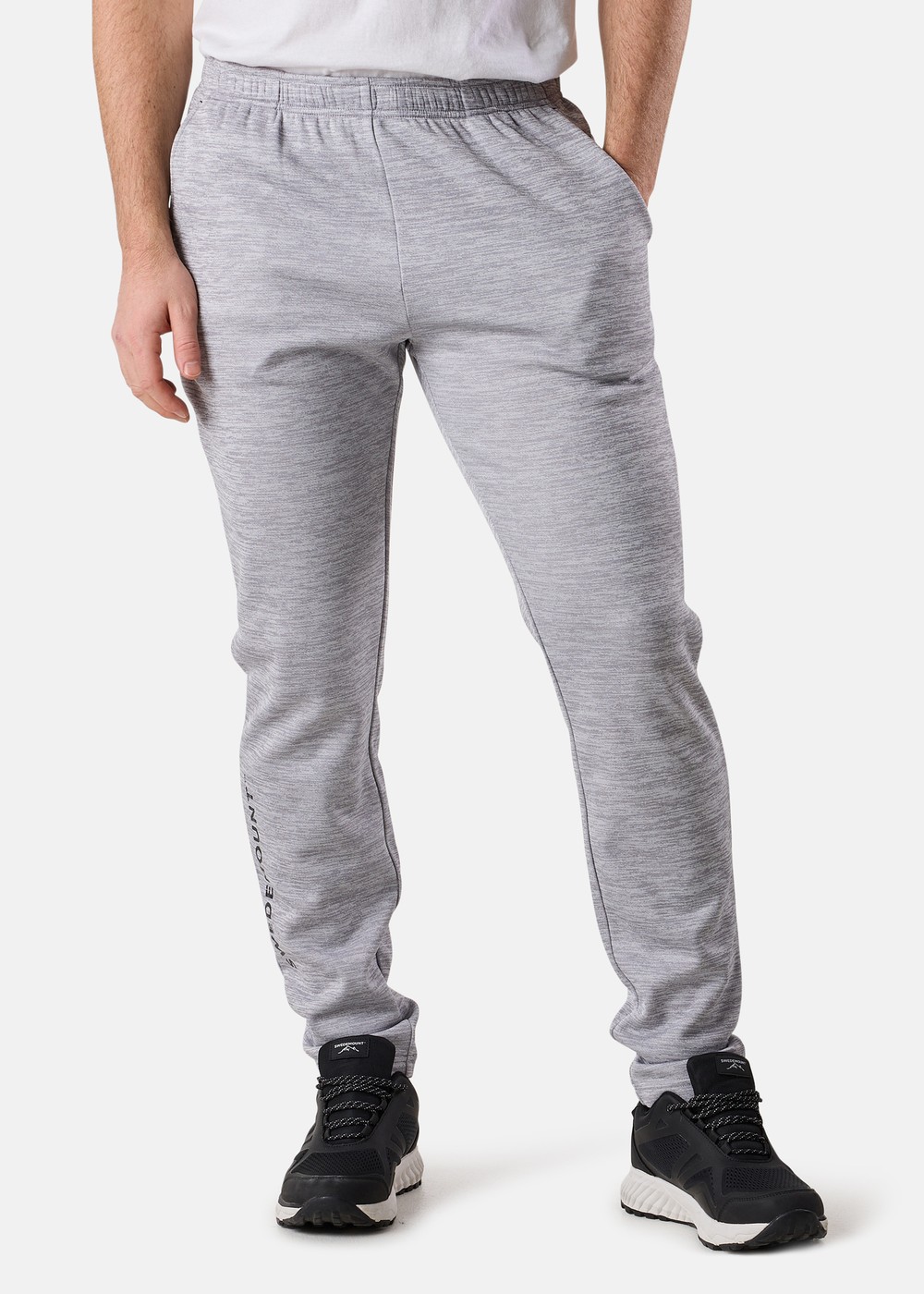 Training Logo Pants Ii, Lt. Grey Melange/Charcoal Mela, Xs,  Vardagsbyxor | Kläder//Hoodies//Tröjor//Herr | Padelspecialisterna