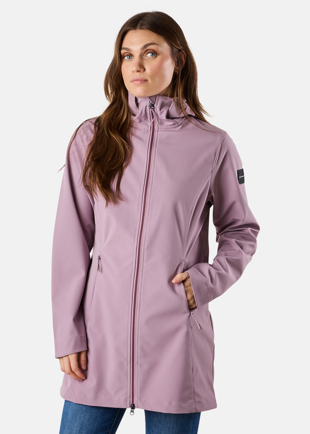 Trondheim Softshell Coat W, Pale Mauve, 44,  Höstjackor Trondheim Softshell Coat W, Pale Mauve, 44,  Höstjackor