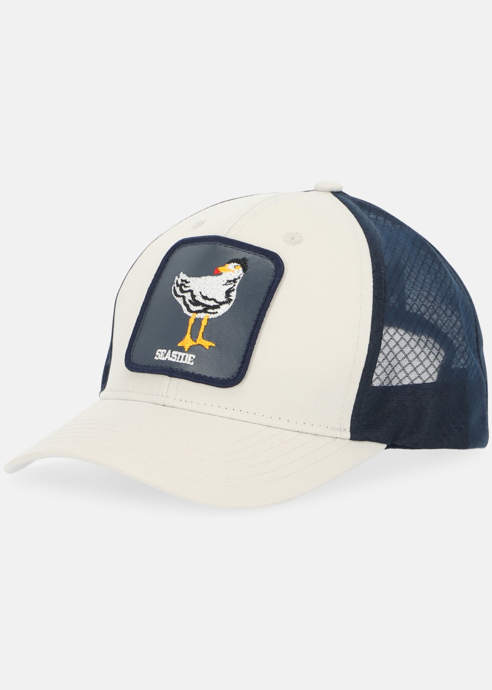 Seaside Trucker Cap, Khaki/Dk.Navy Seagul, Onesize,  Träningstillbehör