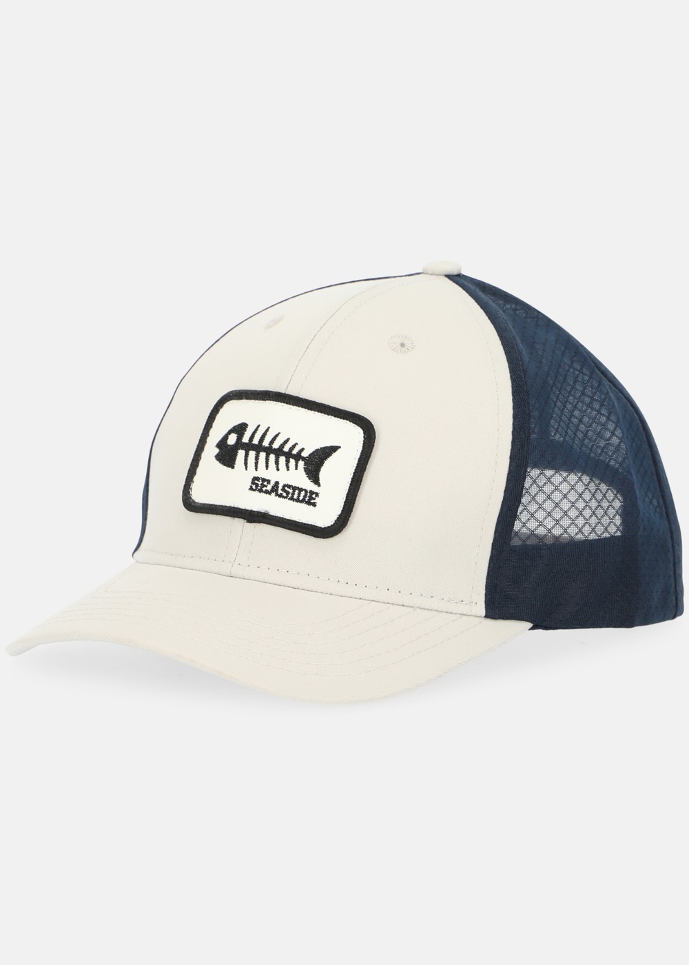 Seaside Trucker Cap, Khaki/Dk.Navy Sceleton, Onesize,  Träningstillbehör Seaside Trucker Cap, Khaki/Dk.Navy Sceleton, Onesize,  Träningstillbehör