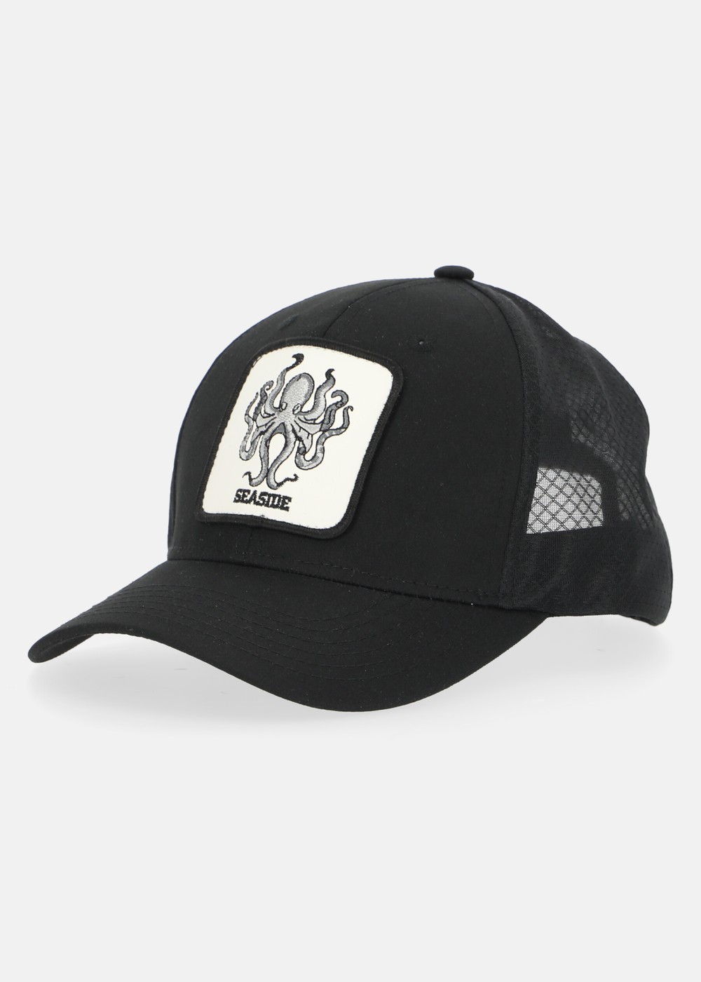 Seaside Trucker Cap, Black Octopus, Onesize,  Träningstillbehör