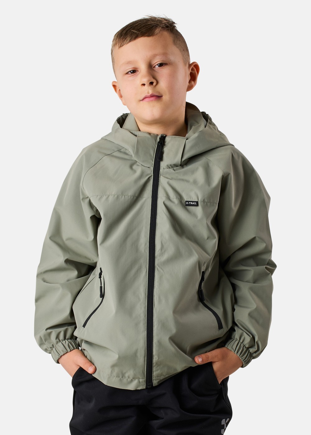 Aspen Wind Jacket Jr, Olive, 150,  Löparkläder Aspen Wind Jacket Jr, Olive, 150,  Löparkläder