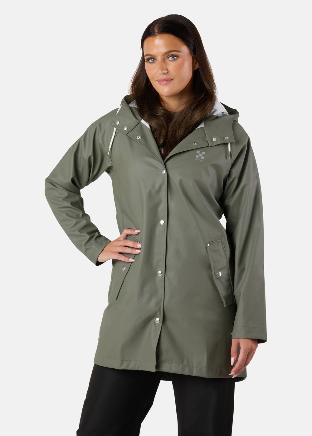 Rain Coat W, Dusty Olive, 44,  Vårjackor Rain Coat W, Dusty Olive, 44,  Vårjackor