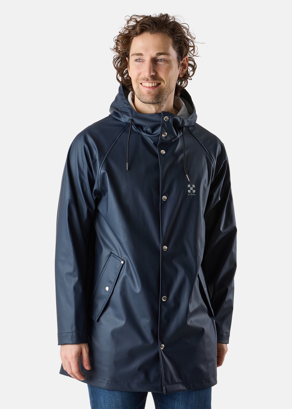 Rain Coat, Navy, 2xl,  Vårjackor Rain Coat, Navy, 2xl,  Vårjackor