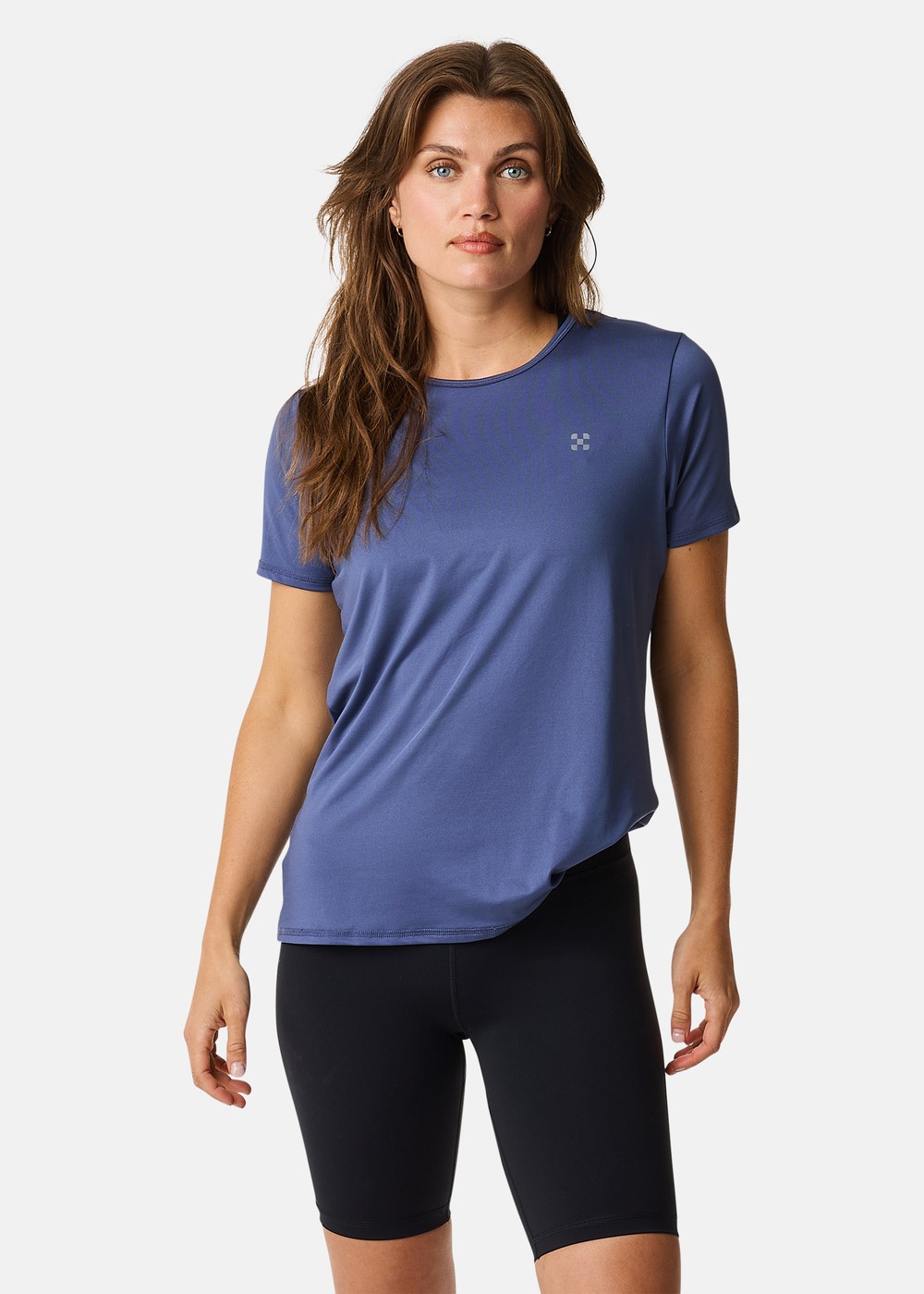 Gym Tee W, Dusty Blue, 38,  Tränings-T-Shirts