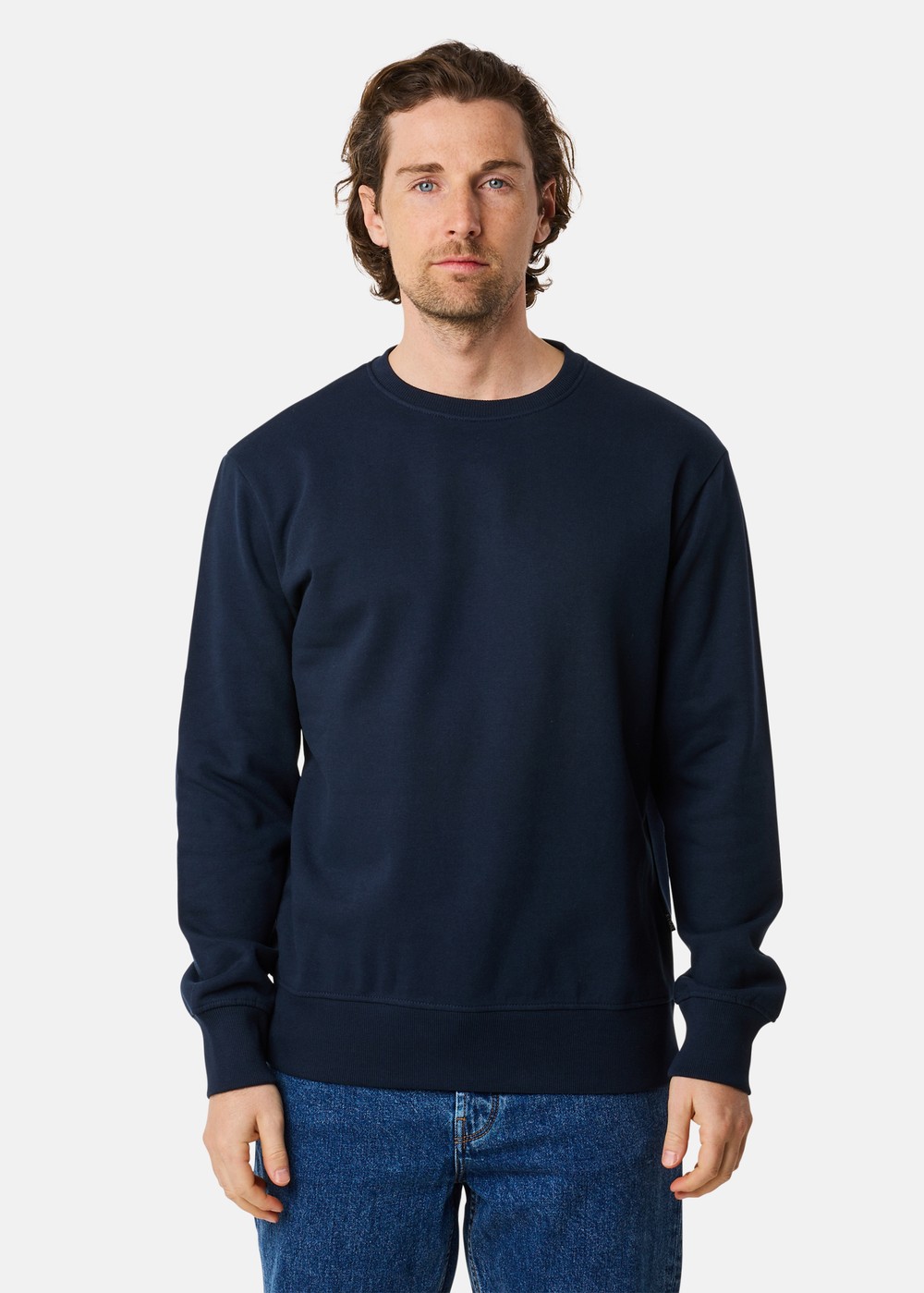 College Sweater, Dk. Navy, L,  Sweatshirts College Sweater, Dk. Navy, L,  Sweatshirts