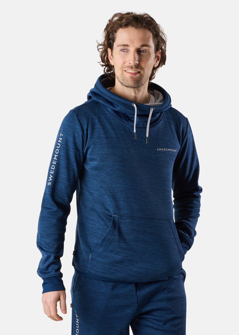 Training Logo Hood Ii, Navy Melange/Lt. Grey Melange, 3xl,  Hoodies Training Logo Hood Ii, Navy Melange/Lt. Grey Melange, 3xl,  Hoodies
