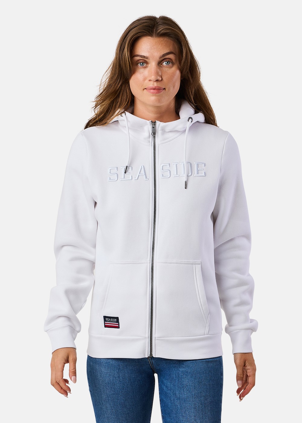 Nautical Zip Hood W II, WHITE, 42,  Hoodies Nautical Zip Hood W II, WHITE, 42,  Hoodies