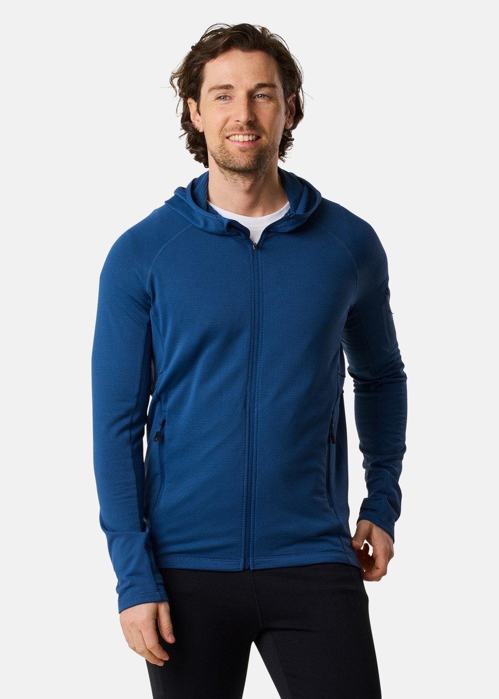 Ultra Light Tech Midlayer Hood, Denim Blue, M,  Hoodies Ultra Light Tech Midlayer Hood, Denim Blue, M,  Hoodies