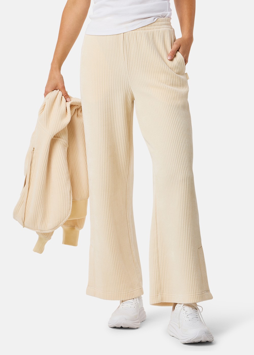 Chenille Lounge Pants W, Oatmeal, 42,  Sweatpants