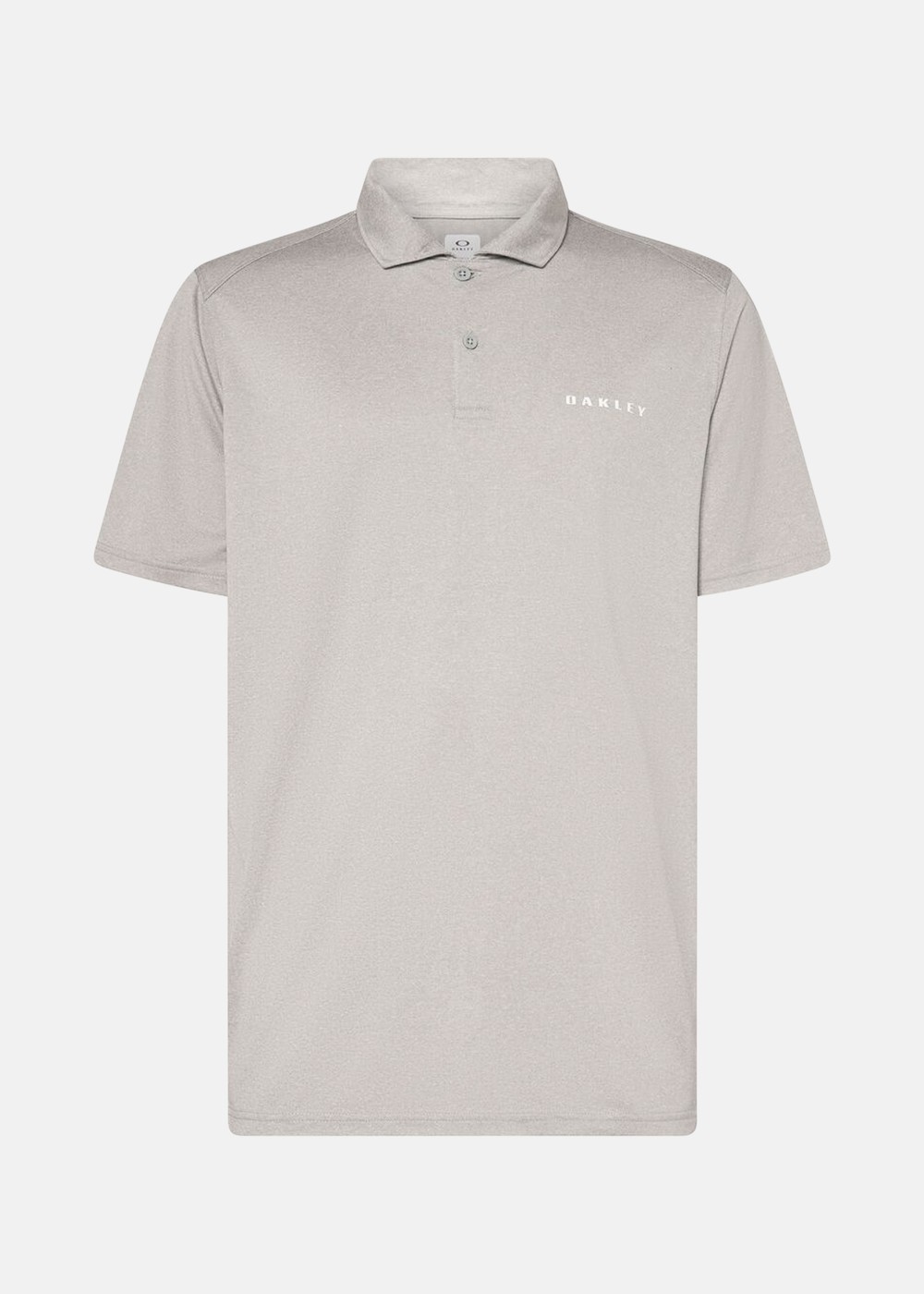 Oakley B1b Ss Polo Shirt, Stone Gray Hthr, S,  Bomullspikéer