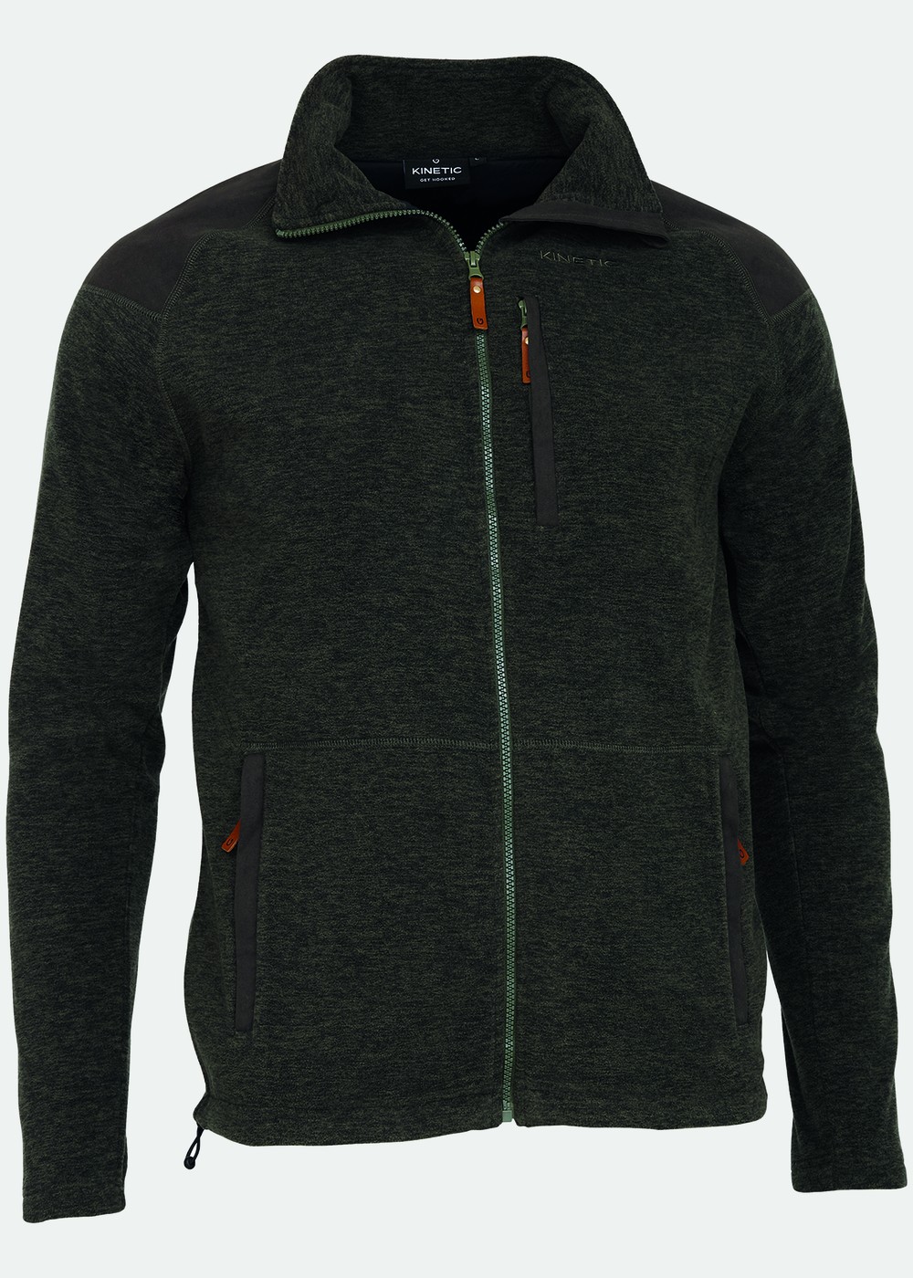 Kinetic Quest Fleece Wind Stop, Ivy Green, L,  Höstjackor