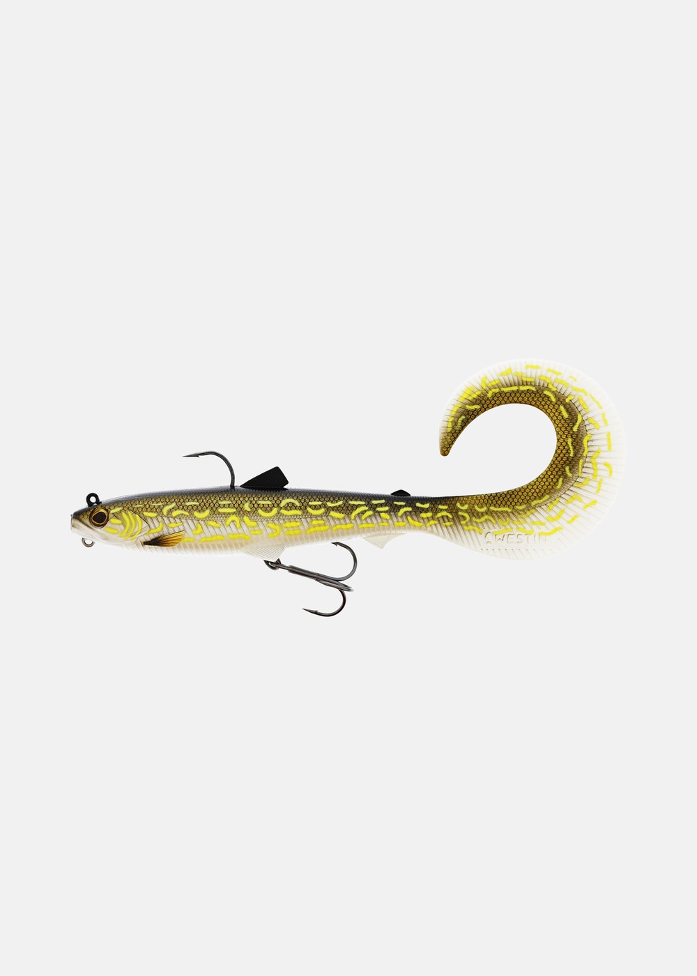 Bullteez Curltail R2f 21cm 73g, Natural Pike, No Size,  Jiggar