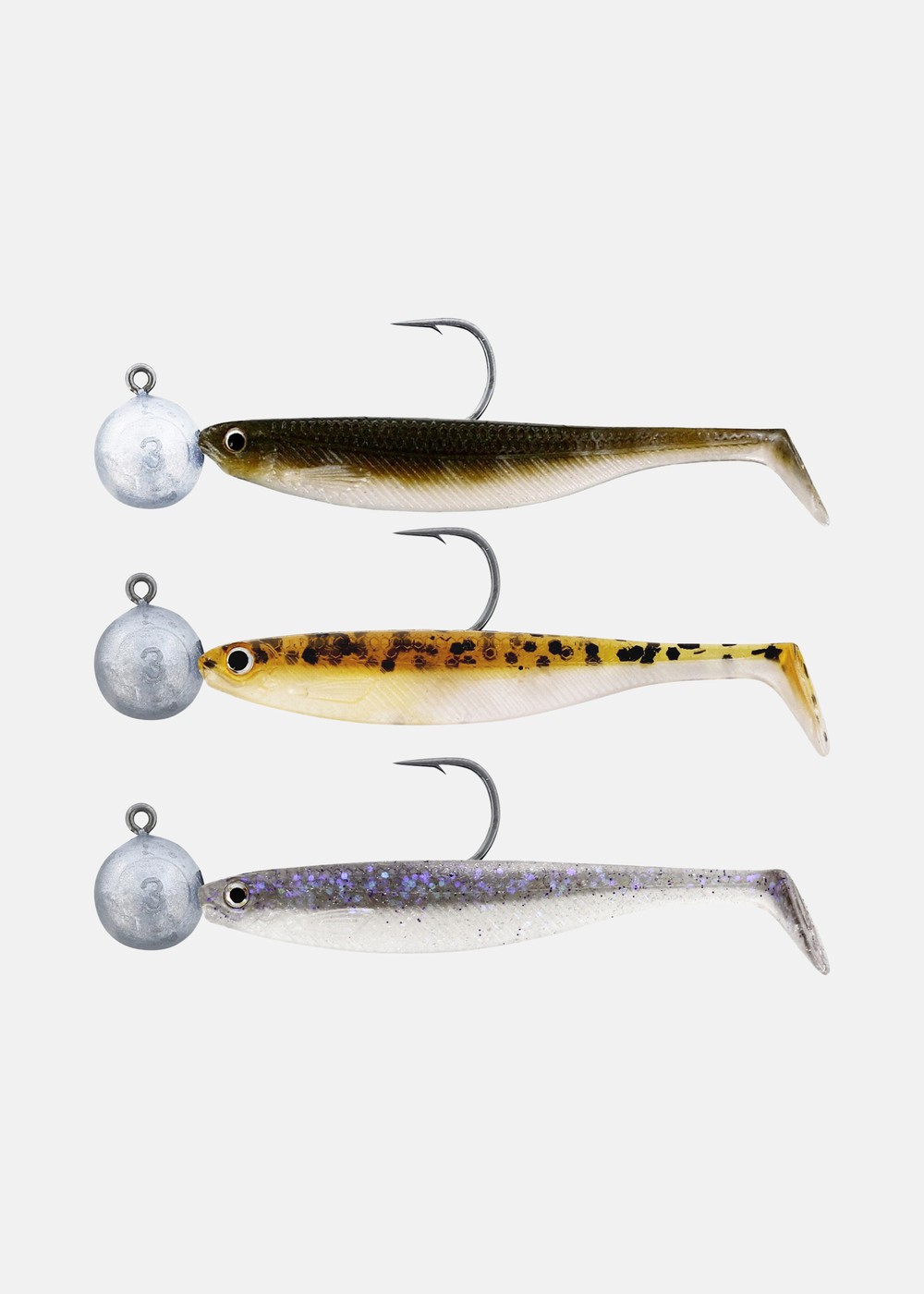 Shadteez Slim R 'N R 5cm 3g #4, Clear Water Mix 16, 218,  Jiggar