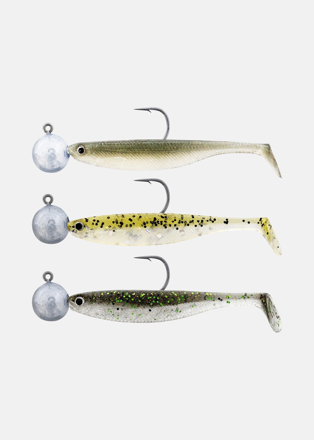 Shadteez Slim R 'N R 5cm 3g #4, Clear Water Mix 17, 218,  Jiggar