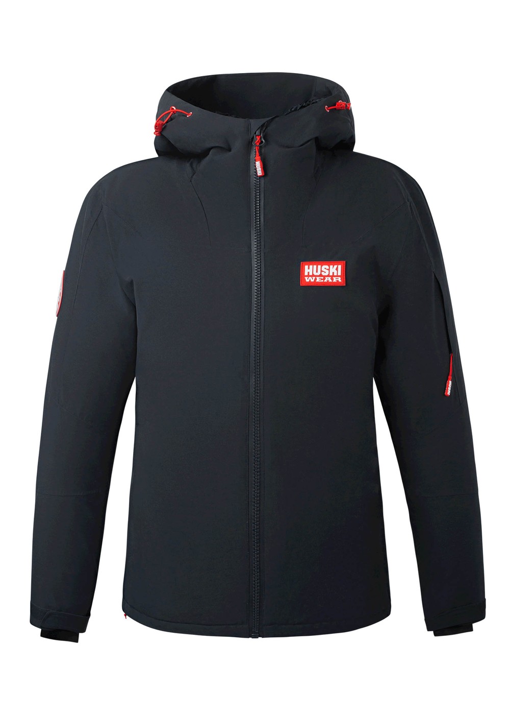 Jr Ski Jacket, Solid Black, 170,  Skidjackor