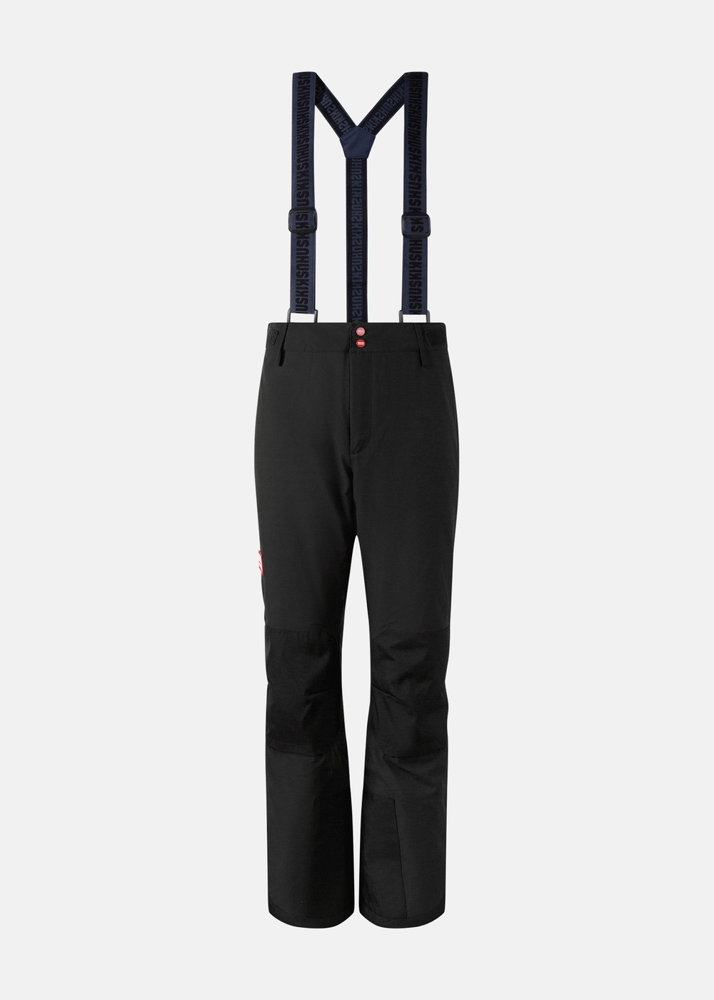 W Ski Pant Full Zip, Solid Black, Xs,  Skidbyxor