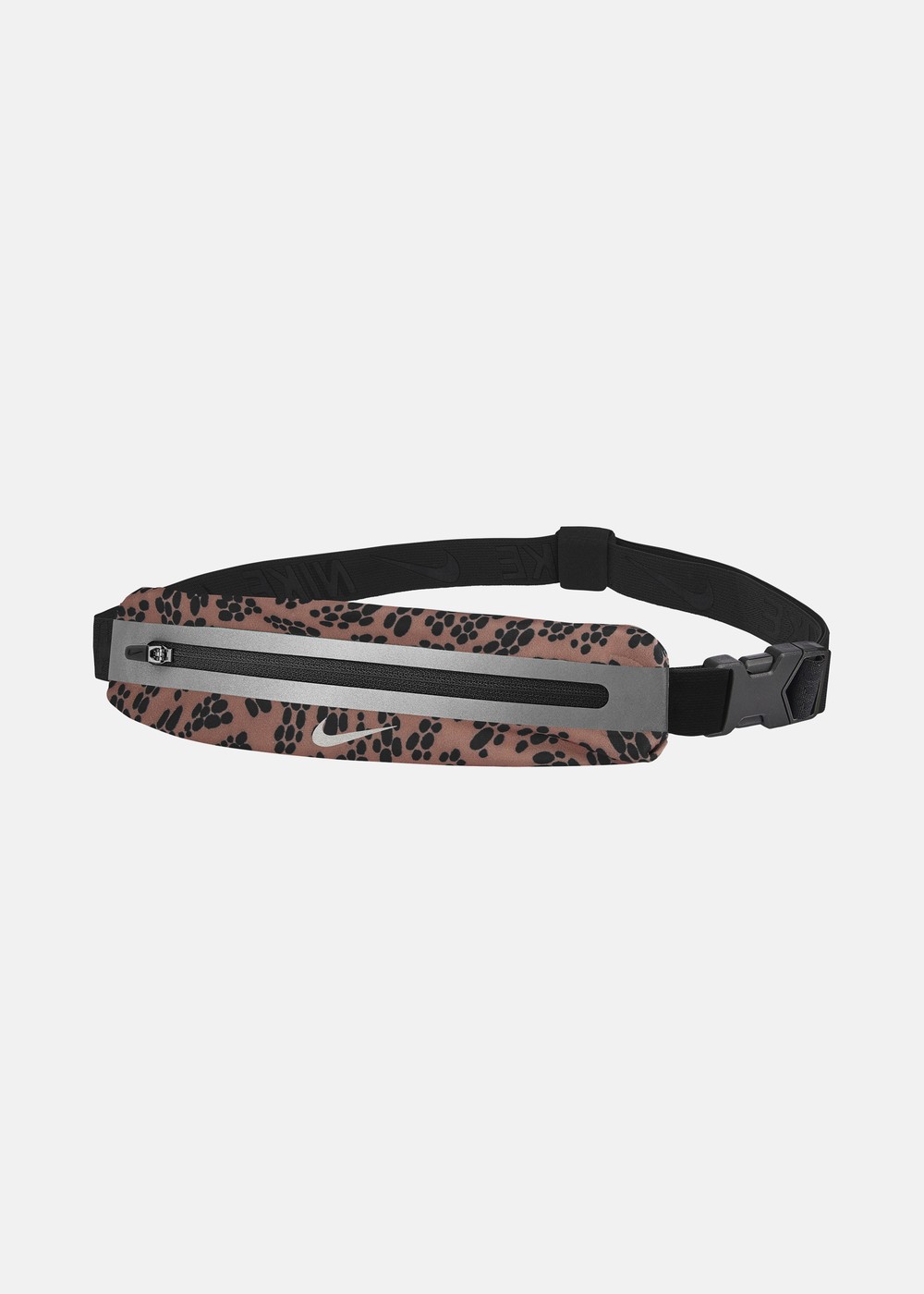 Nike Slim Waist Pack 3.0 Print, Mineral Clay/Black/Silver, Onesize,  Dam