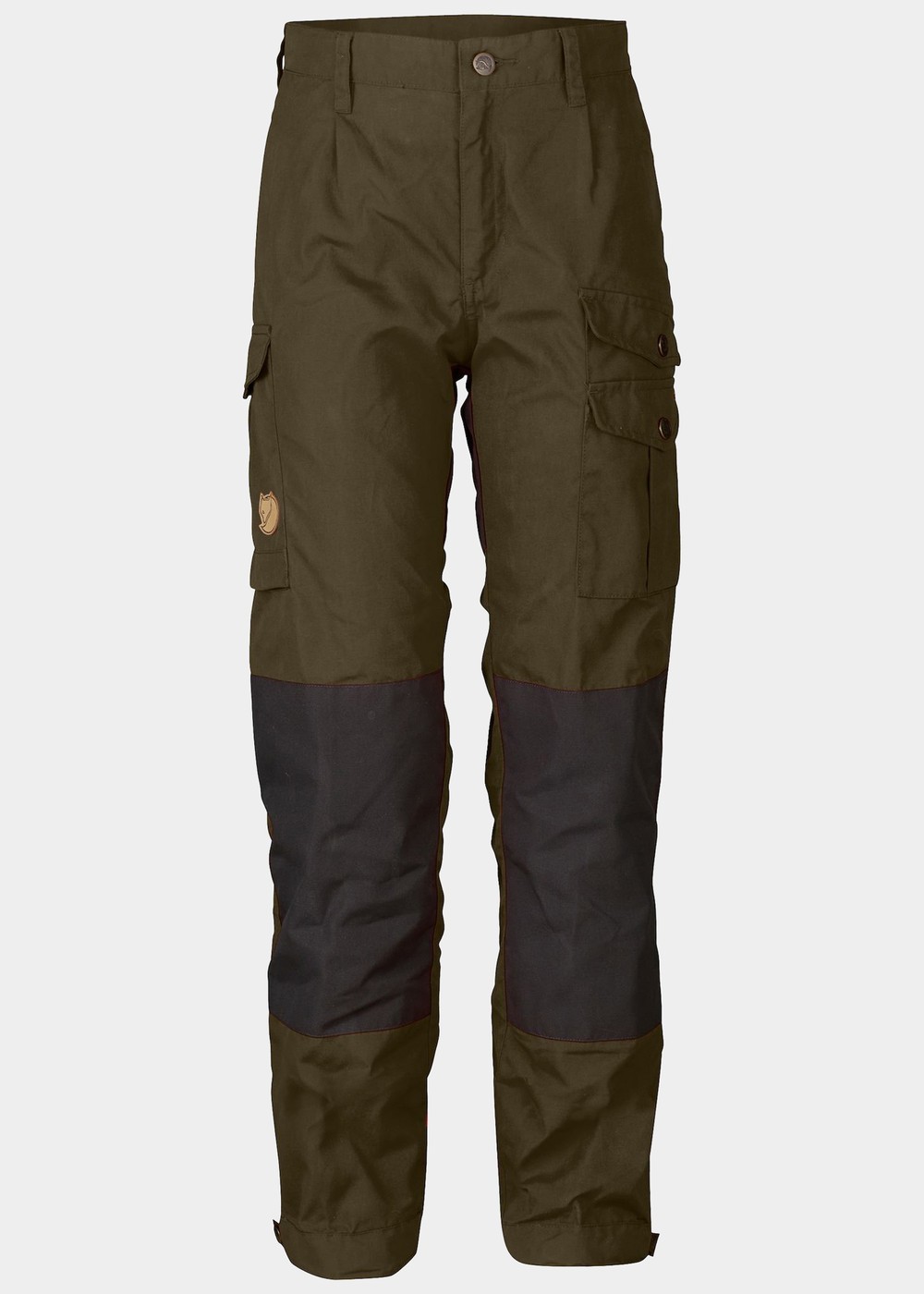 Kids Vidda Trousers, Dark Olive, 140,  Byxor