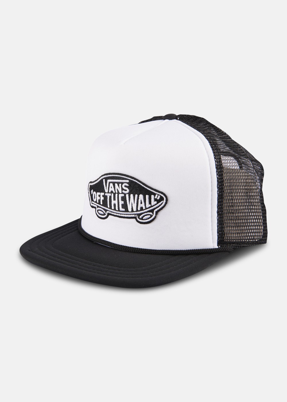 Mn Classic Patch Trucker, White/Black, Onesize,  Hattar