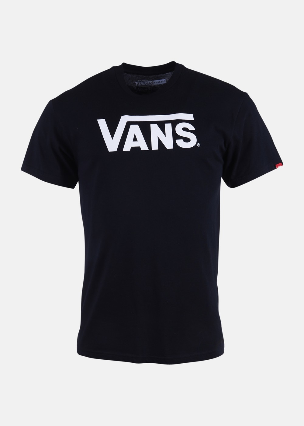 Mn Vans Classic, Black/White, S,  T-Shirts