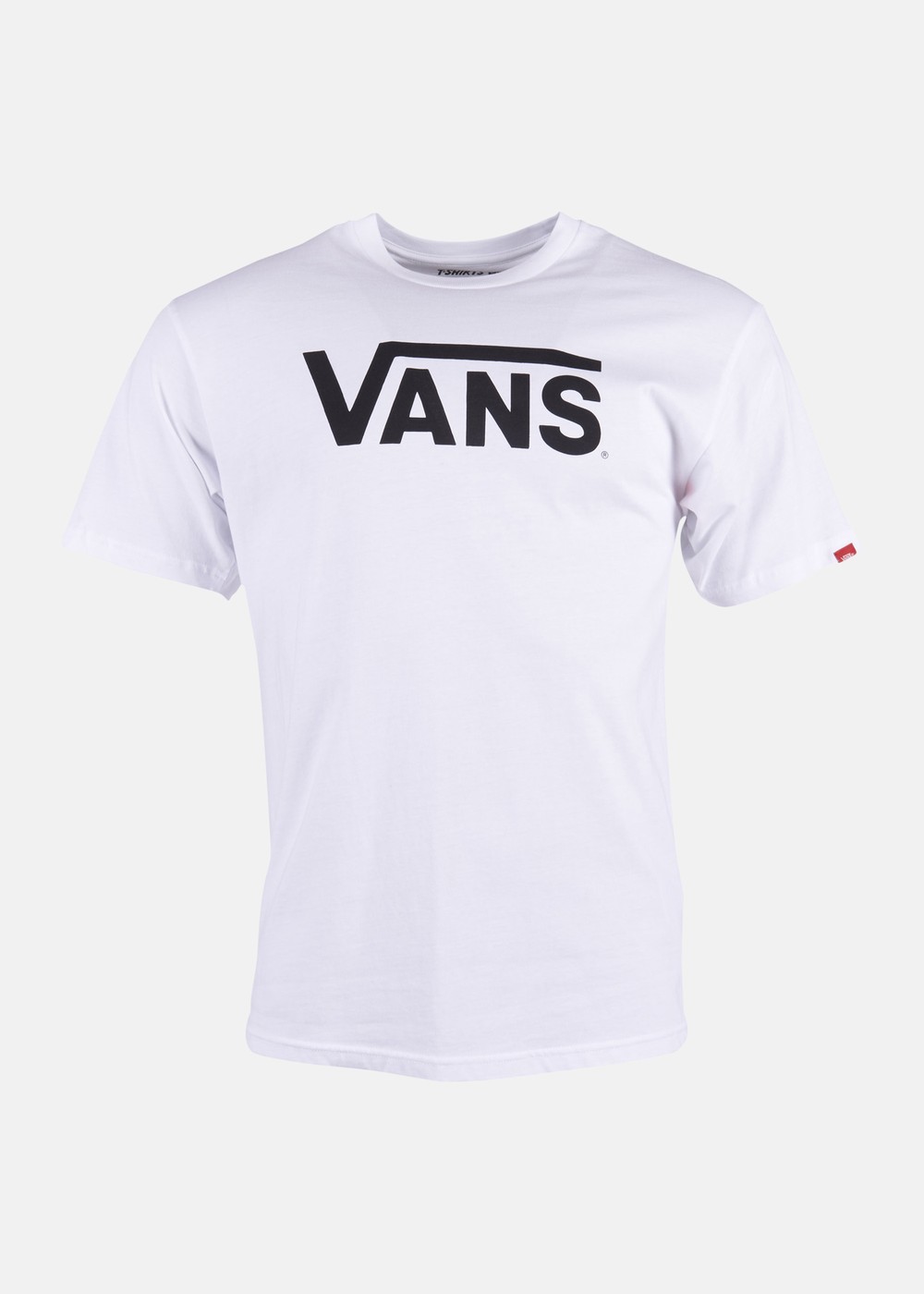 Mn Vans Classic, White/Black, Xl,  T-Shirts