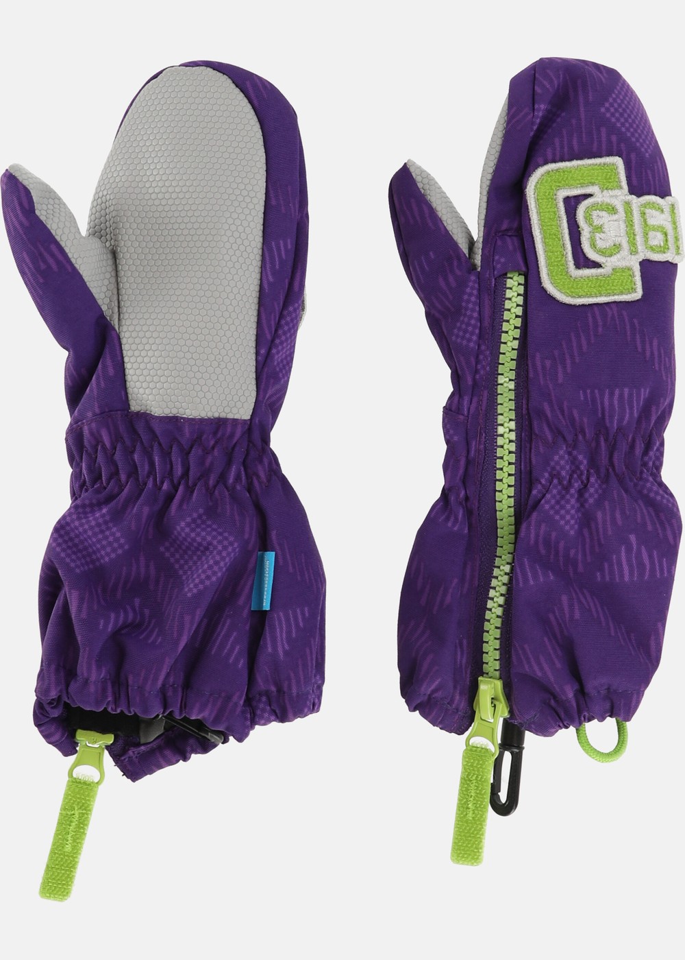 BIGGLES ZIP PR MITT, PETUNIA NATIVE, 4,  Skidhandskar