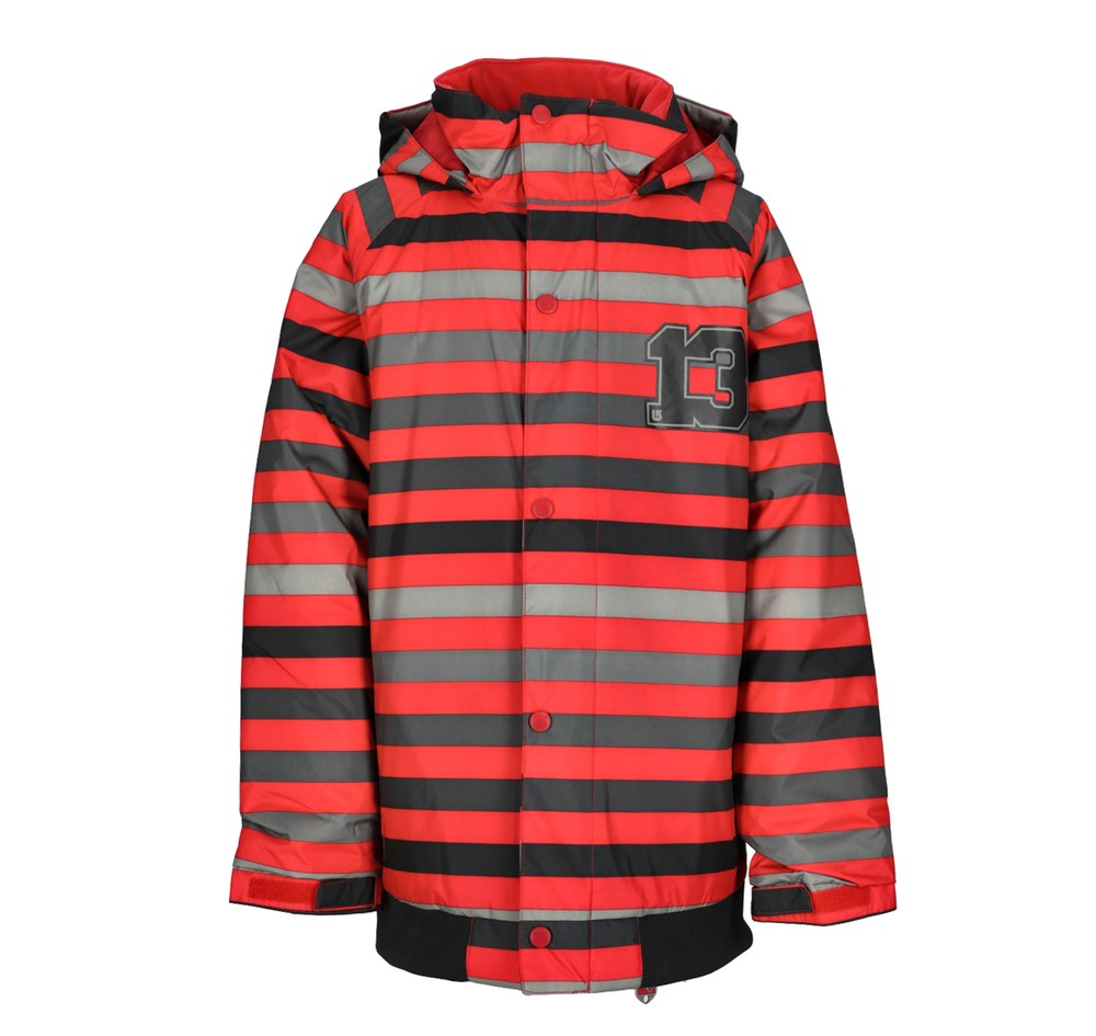 Boys Repel Jk, Cardinal Fade Stripe, Xl,  Skidjackor