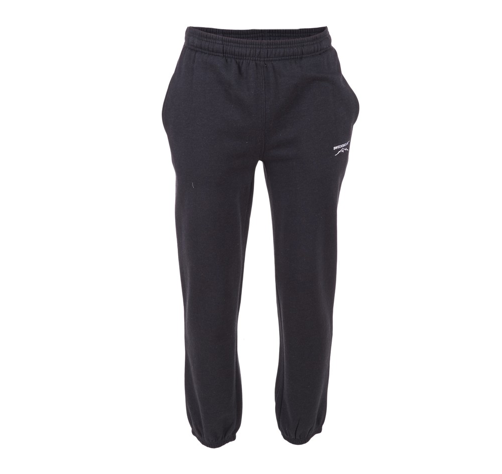 New York Pant Jr, Black Melange, 80,  Sweatpants