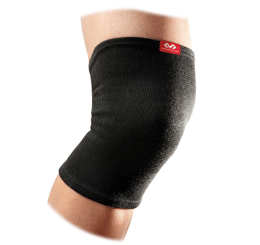 Knee Sleeve / Elastic, Svart, Xl,  Träningstillbehör