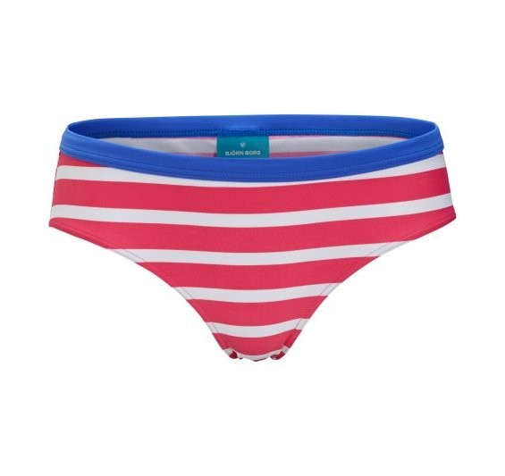 Hipster, Heightened Stripe, Fuchsia, Xs,  Bikinis