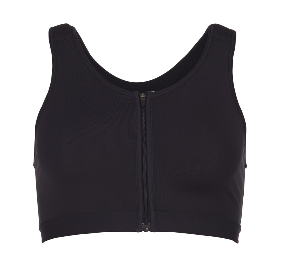 Zip Superactive C/D, Black, Xs,  Sport-Bh