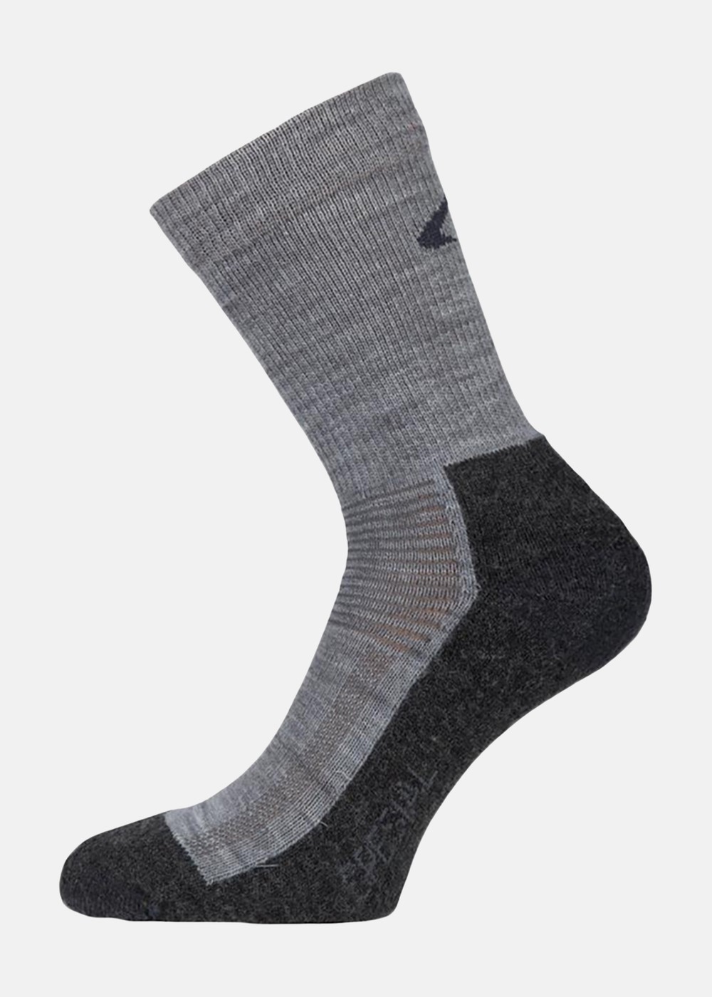 Spesial, Grey Melange/Charcoal Melange, 34-36,  Vandringsstrumpor