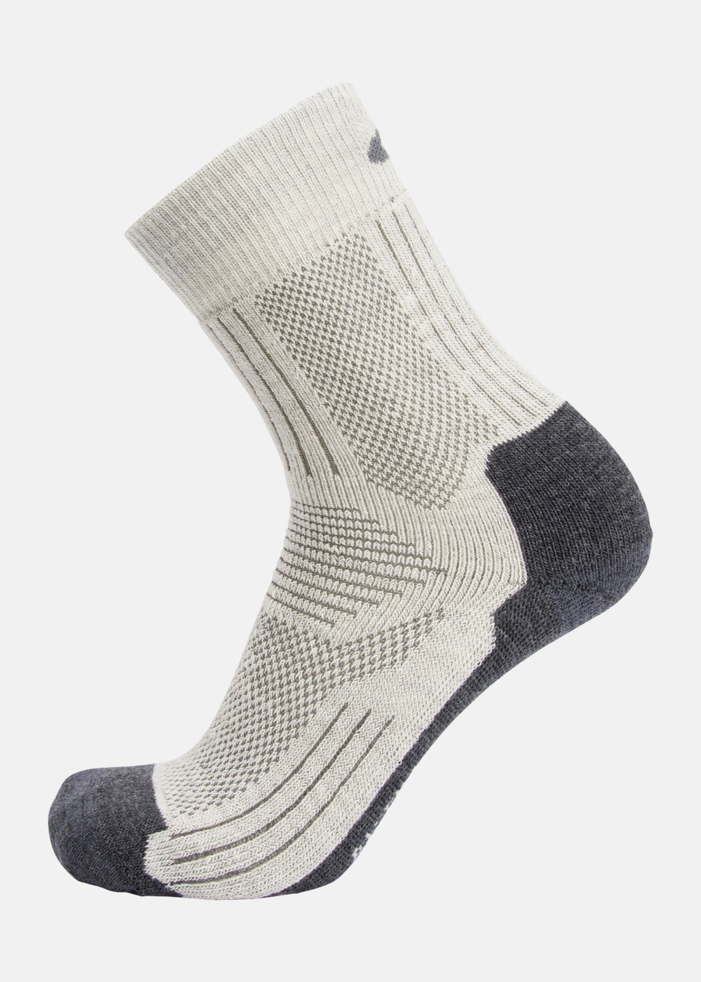 Aktiv, Vanilla/Charcoal Melange, 34-36,  Vandringsstrumpor