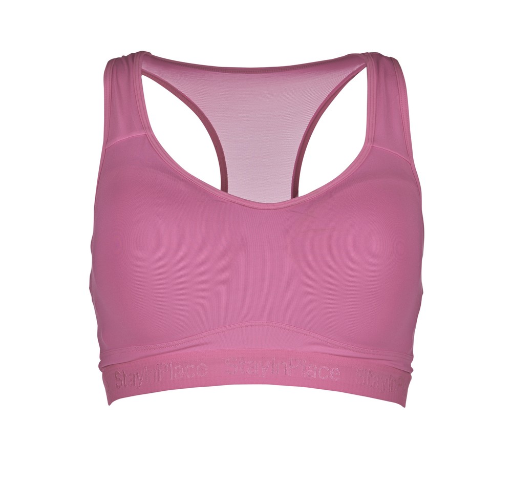 Pad Sports Bra C/D, Bright Rose, Xs,  Löpar-T-Shirts