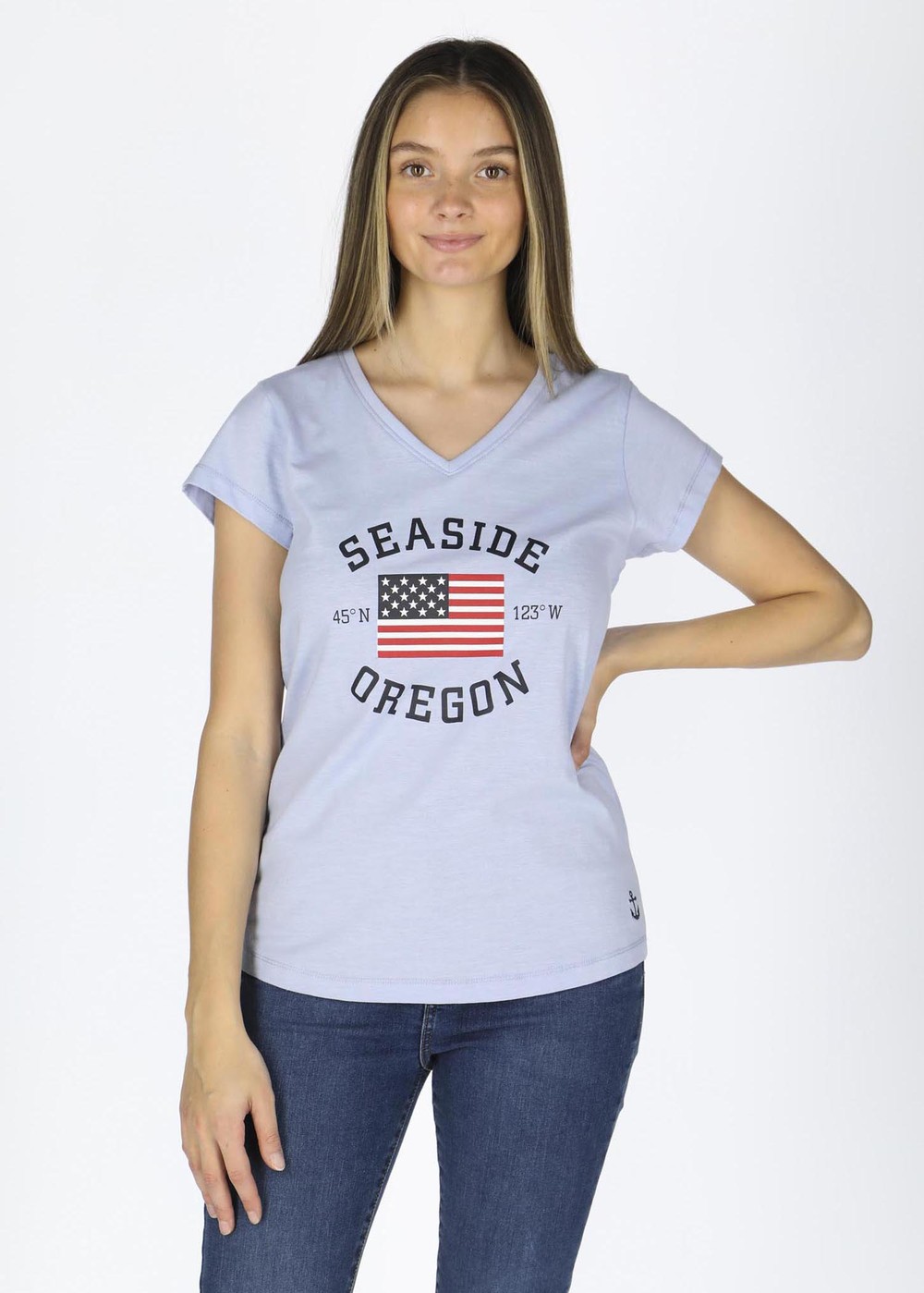 Oregon Tee W, Lt. Blue, 38,  Strandkläder Oregon Tee W, Lt. Blue, 38,  Strandkläder