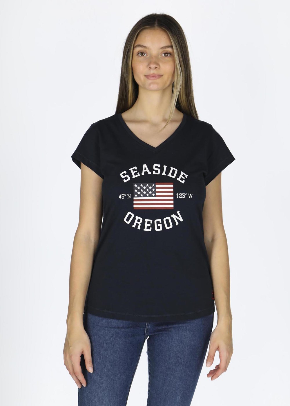 Oregon Tee W, Dk Navy, 38,  Strandkläder Oregon Tee W, Dk Navy, 38,  Strandkläder