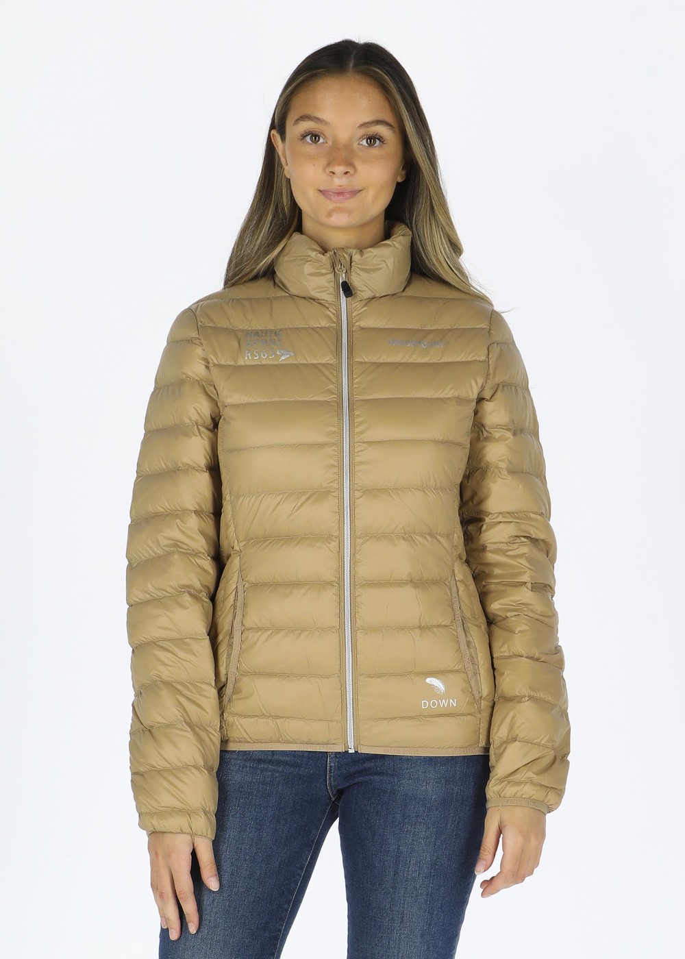 Lt.Down Jacket W, Sand, 44,  Dunjackor