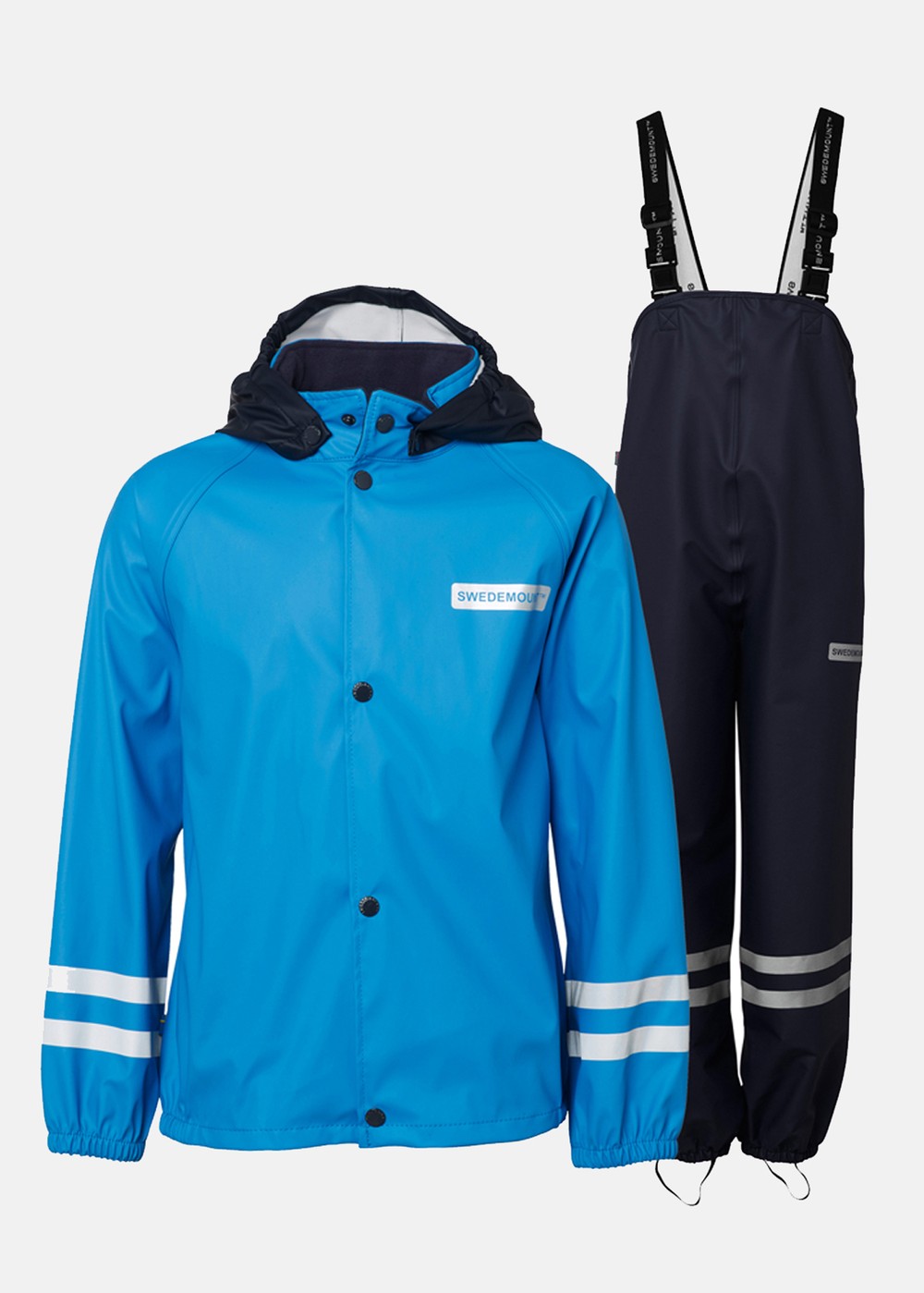 Rusk Rain Set Jr, Sea Blue/Dk Navy, 110,  Byxor