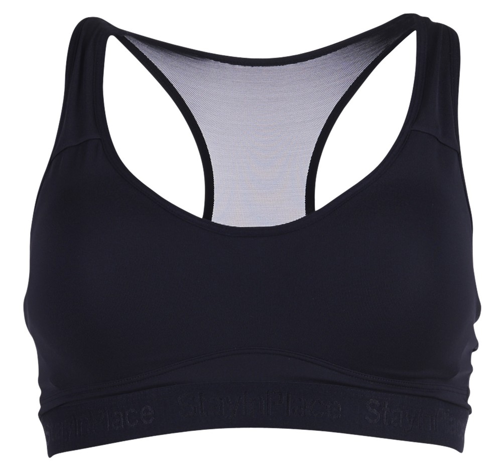 Pad Sports Bra A/B, Black, Xs,  Löpar-T-Shirts