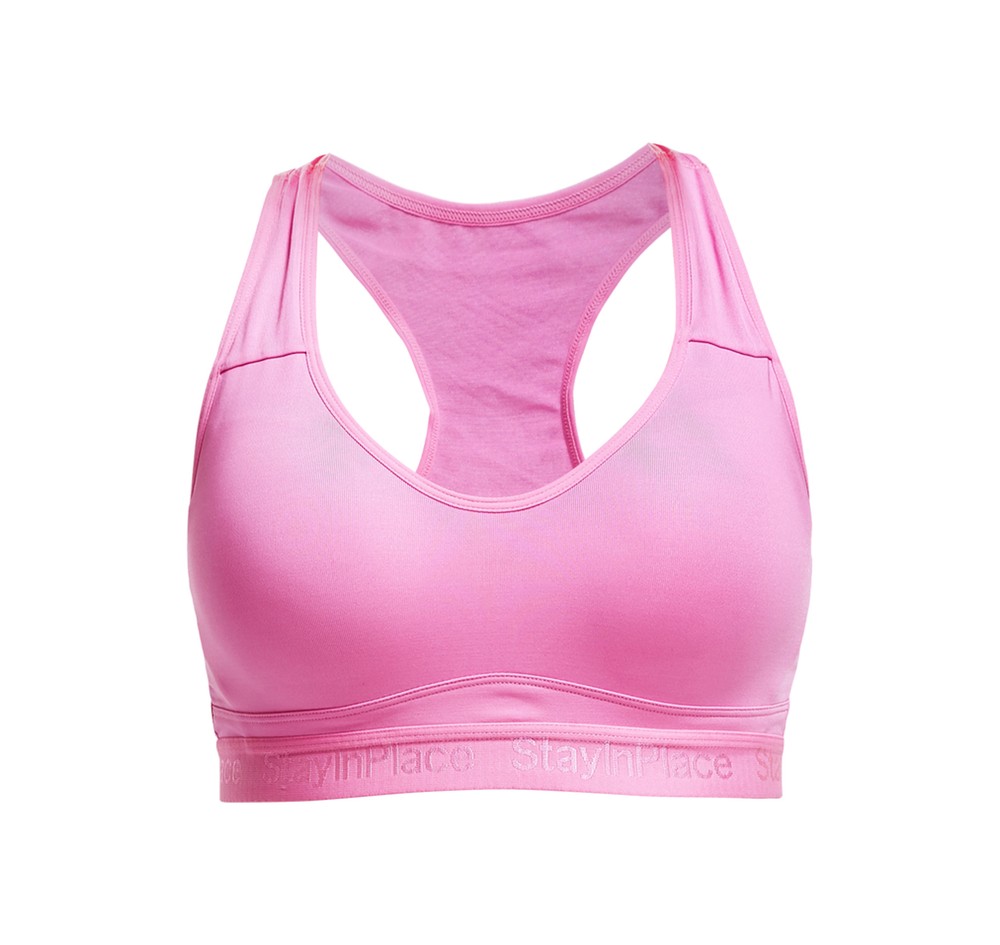 Pad Sports Bra A/B, Bright Rose, Xs,  Löpar-T-Shirts