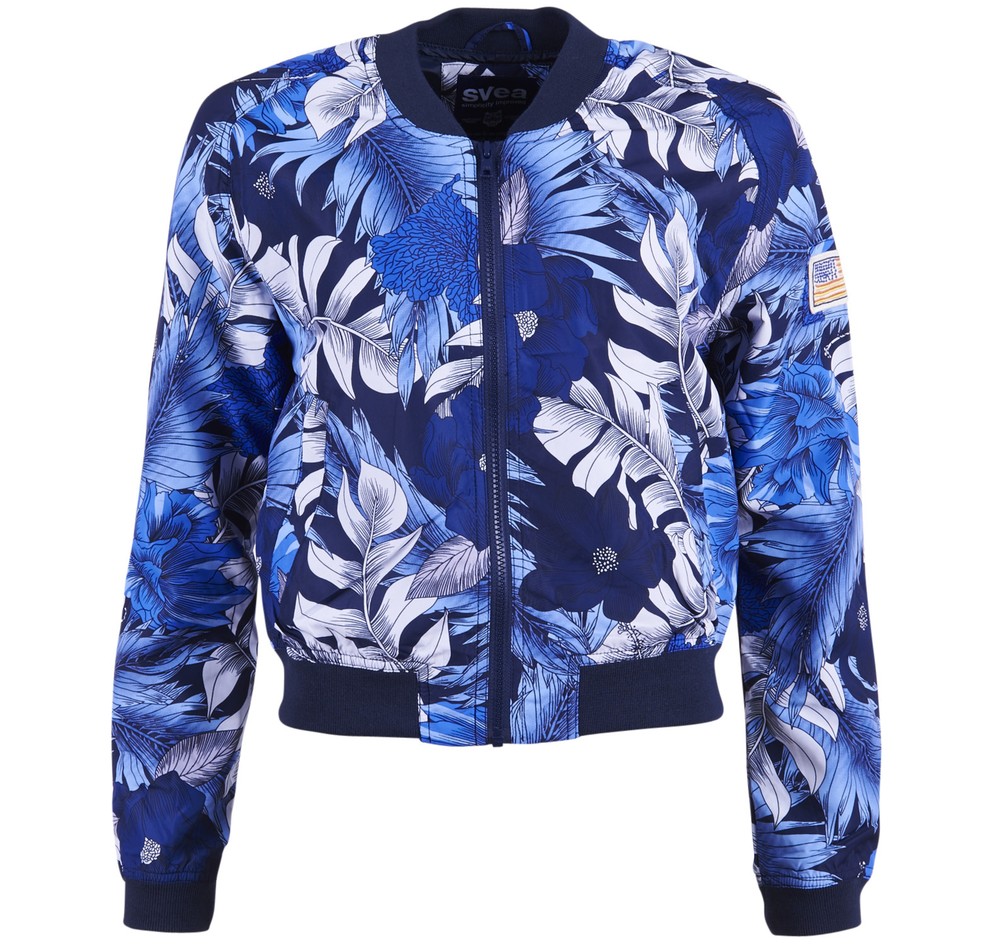 Britt Jacket, Blueflower, M,  Vårjackor | Kläder//Pikétröjor//Herr | Padelspecialisterna