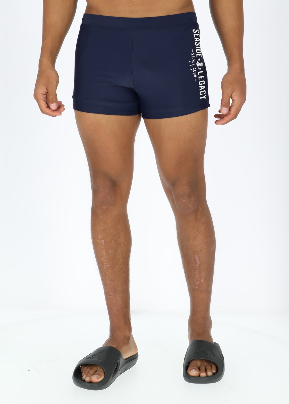 Hawaii Swim Trunk, Navy, Xs,  Badbyxor