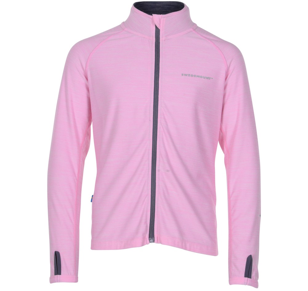 Multi Fullzip Jr, Lt Pink Mel /Lavender Mel, 160,  Hoodies