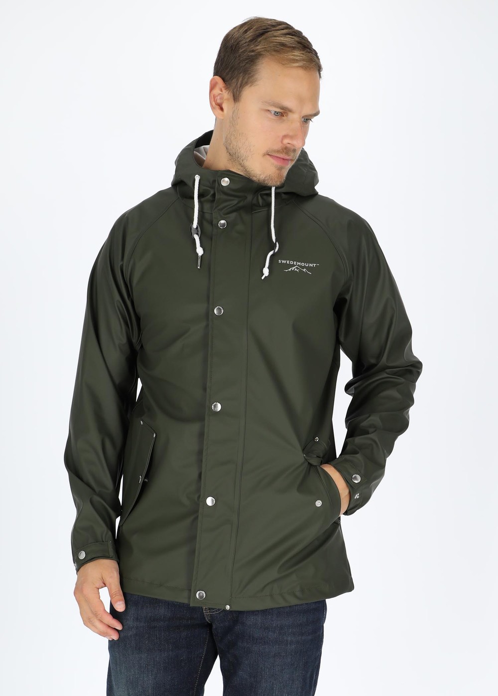 Väderöarna Jacket, Olive, 2xl,  Regnjackor Väderöarna Jacket, Olive, 2xl,  Regnjackor