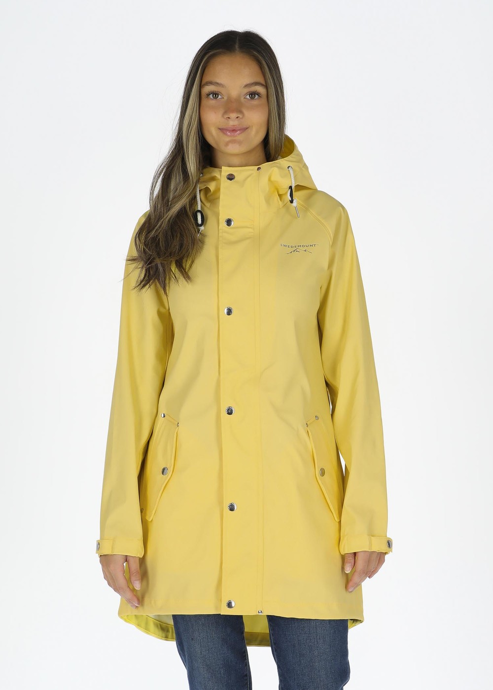 Väderöarna Coat W, Lemon, 34,  Regnjackor